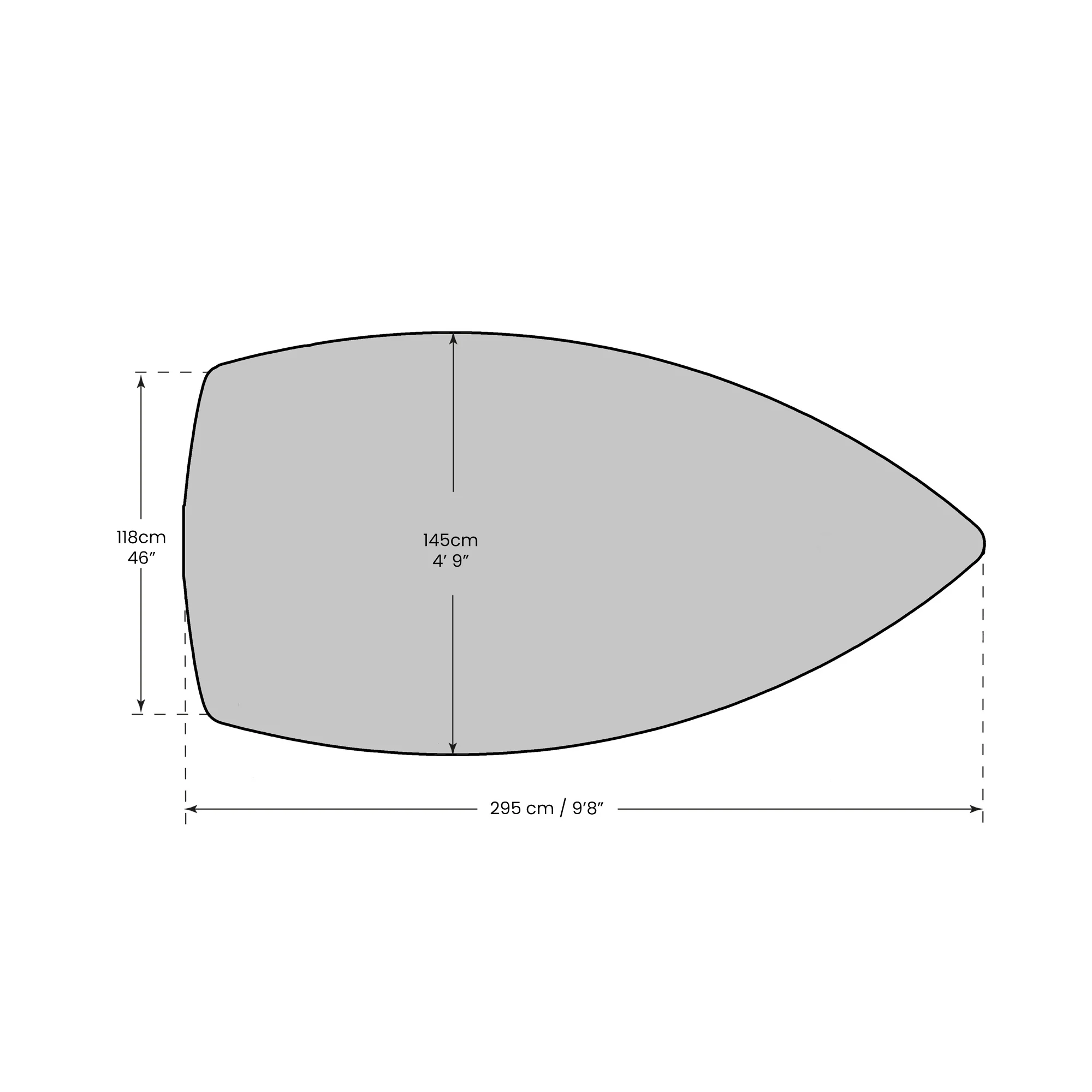 Boatworld Walker Bay Boat Cover - 10ft - Image 2