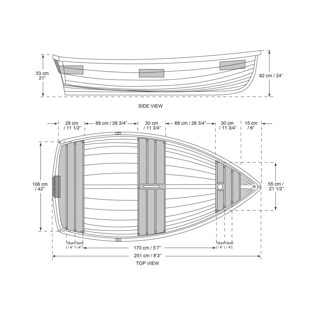 Boatworld Walker Bay Boat Cover - 8ft - Image 3