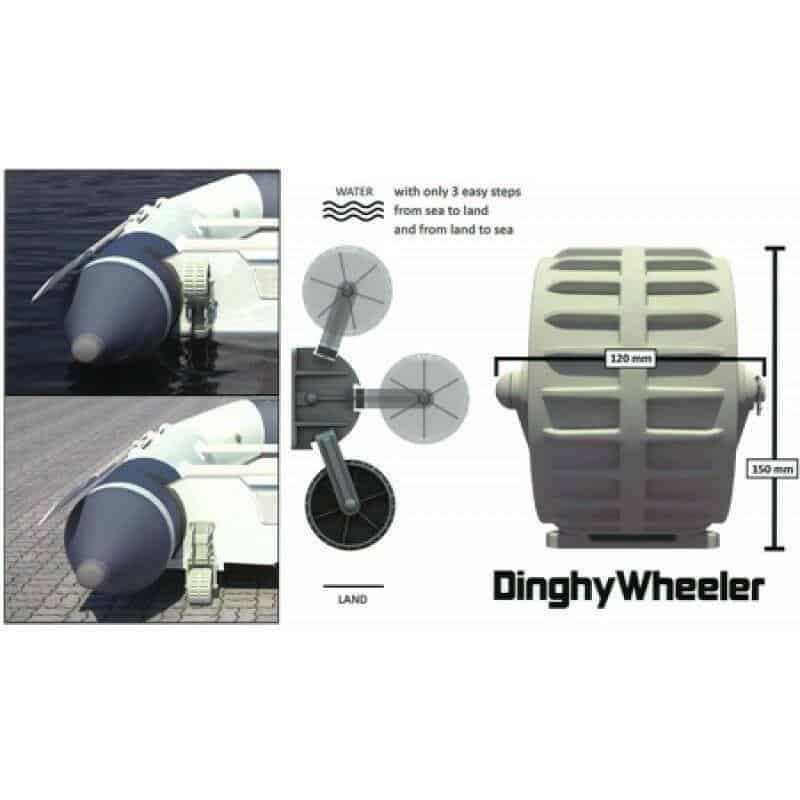Boatworld Dinghy Launch Wheels - Image 2