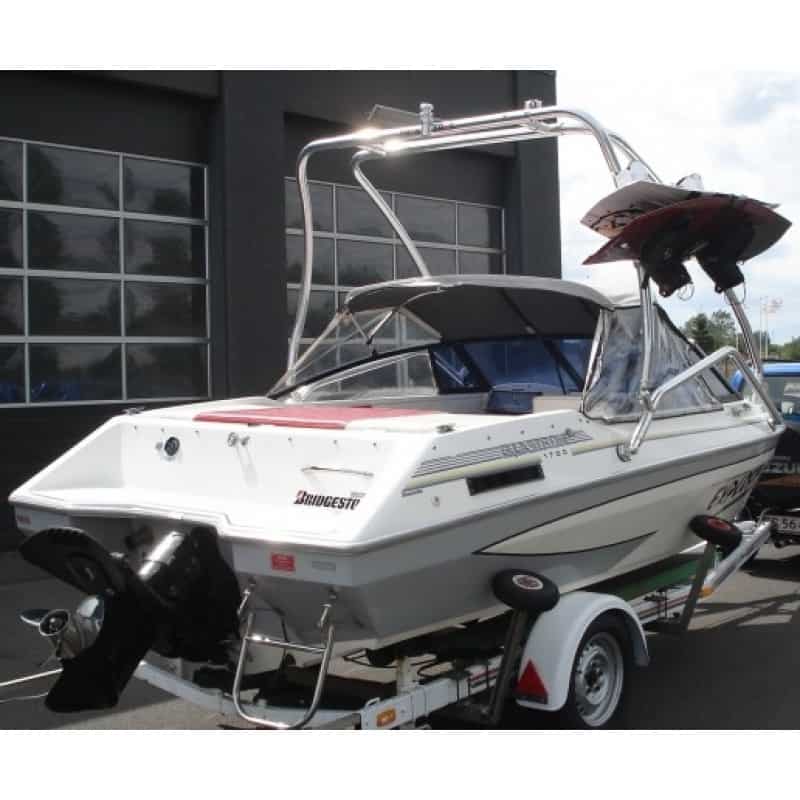 Boatworld Mustang Pro Series Wakeboard Tower Polished - Image 2